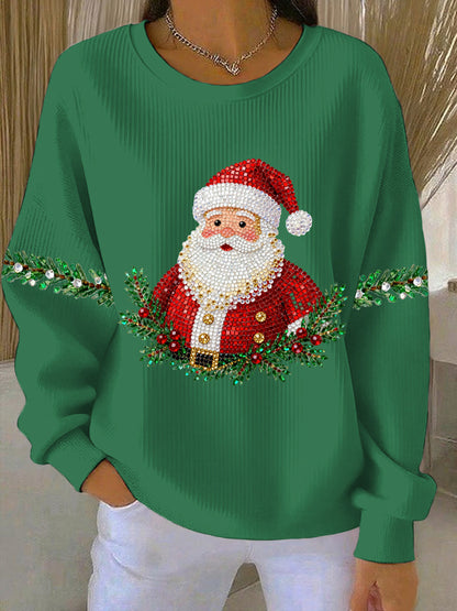 Women's Christmas Print Casual Sweatshirt