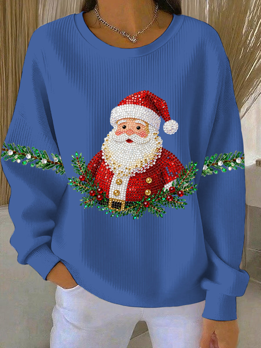 Women's Christmas Print Casual Sweatshirt