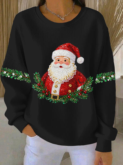 Women's Christmas Print Casual Sweatshirt