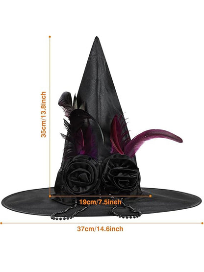 Women's Halloween witch hat