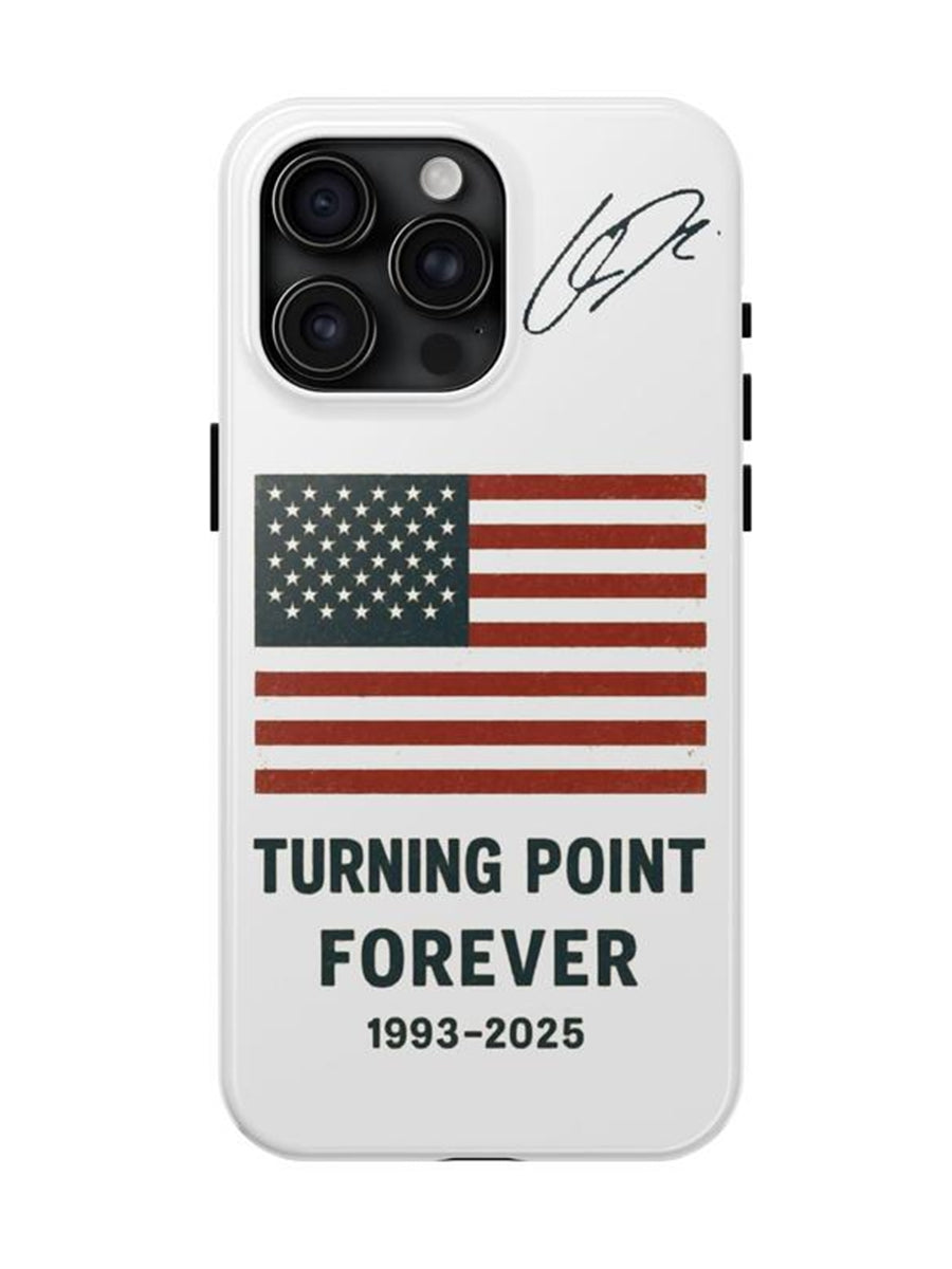 Unisex Charlie Kirk TURNING POINT USA   iPhone Case