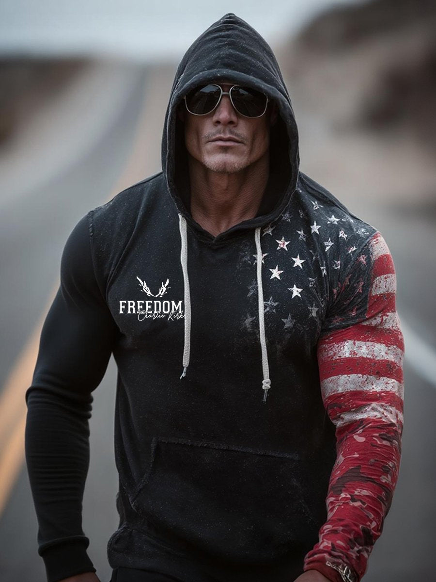 Men's Vintage Freedom Hoodie