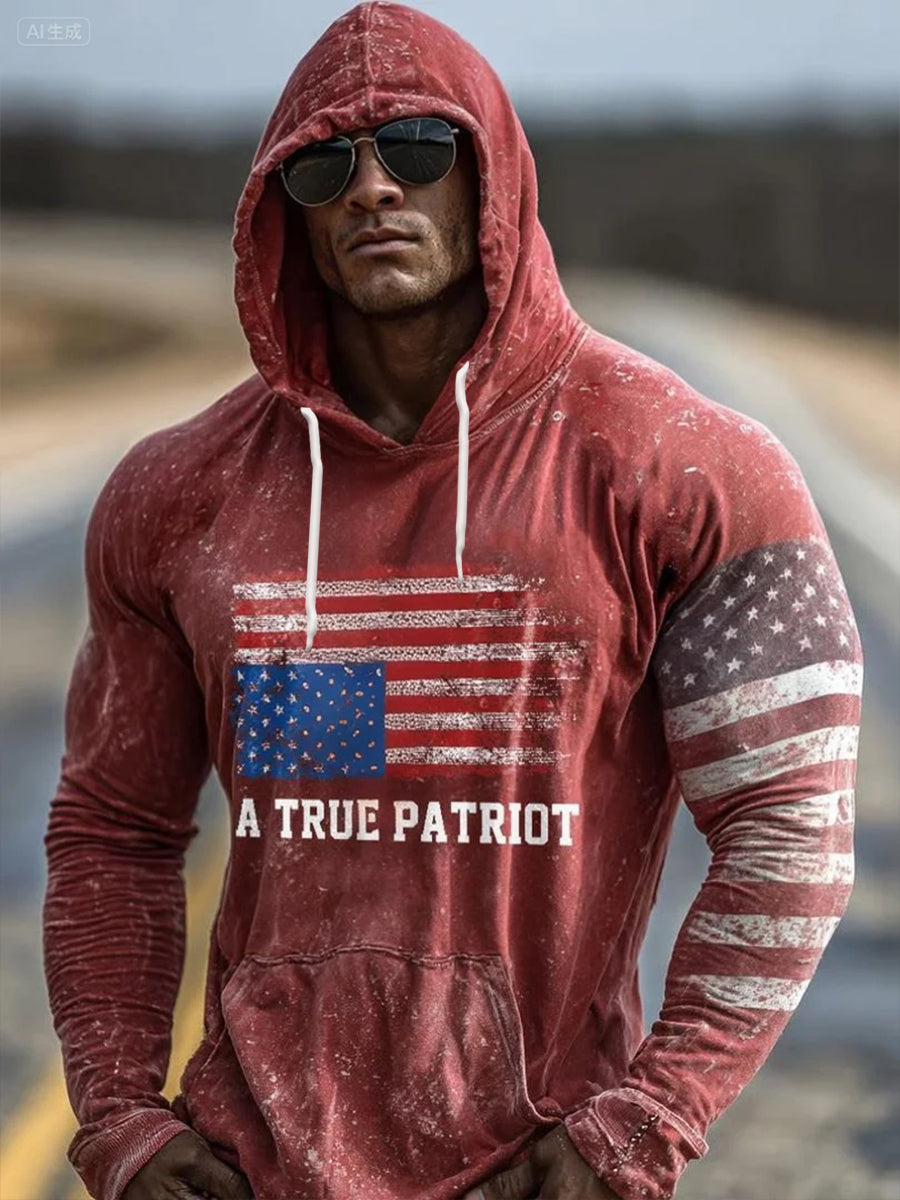 Men's Vintage Freedom Hoodie