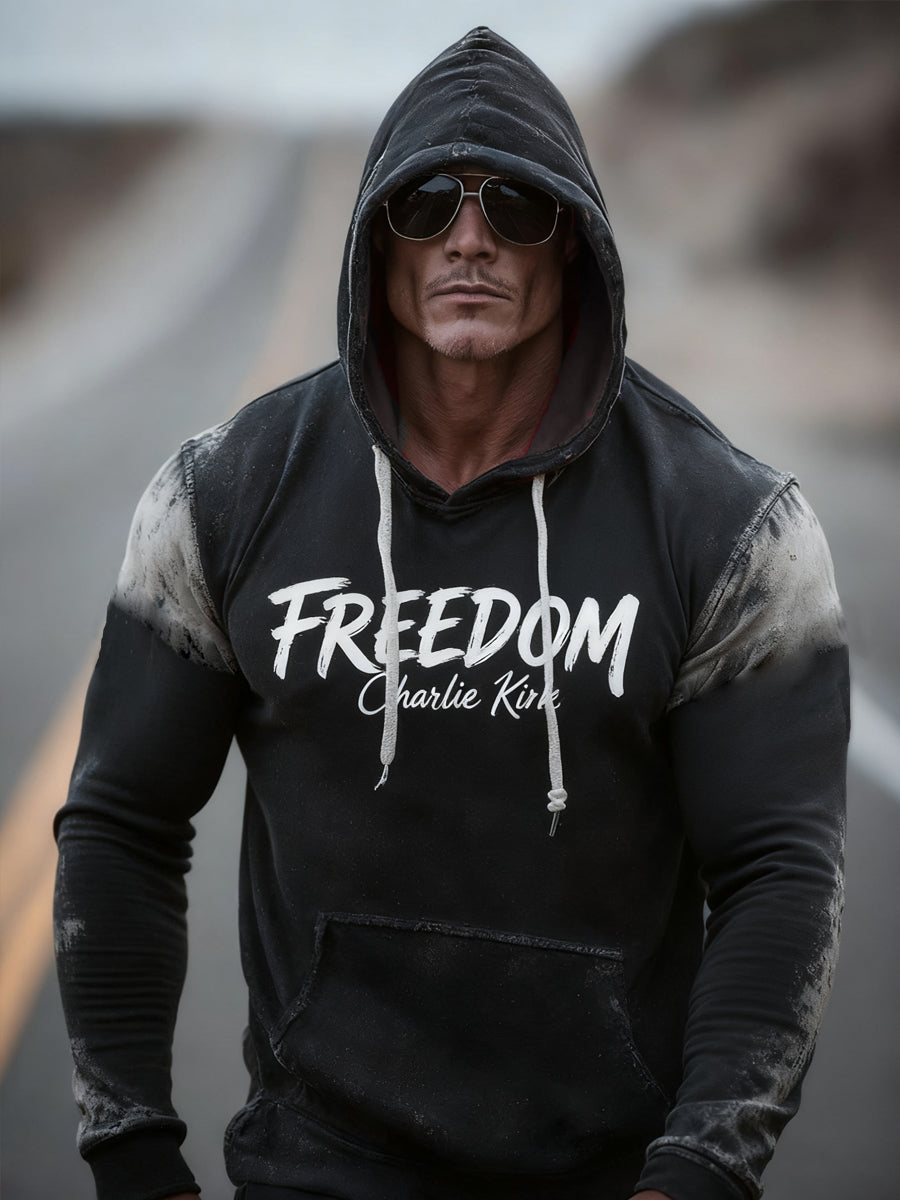 Men's Vintage Freedom Hoodie