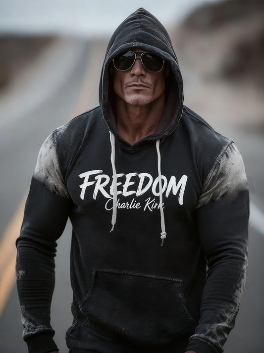 Men's Vintage Freedom Hoodie