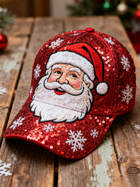 Unisex Christmas Art Printed Hat