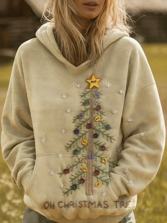 Women's  Merry Christmas Print Sweatshirt