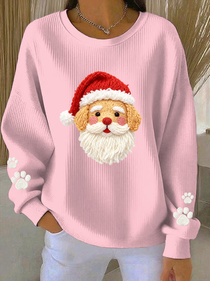 Women's Christmas Print Casual Sweatshirt