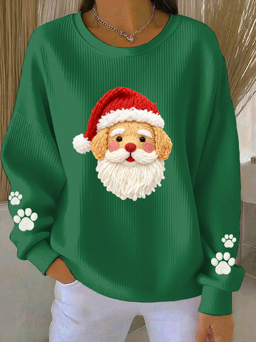 Women's Christmas Print Casual Sweatshirt