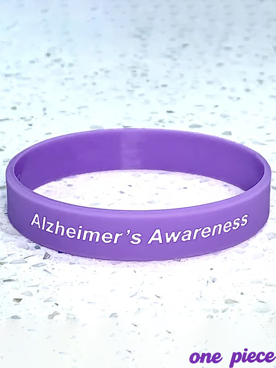 Alzheimer's Disease Letter Design Wristband