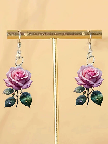 Elegant Floral Earrings