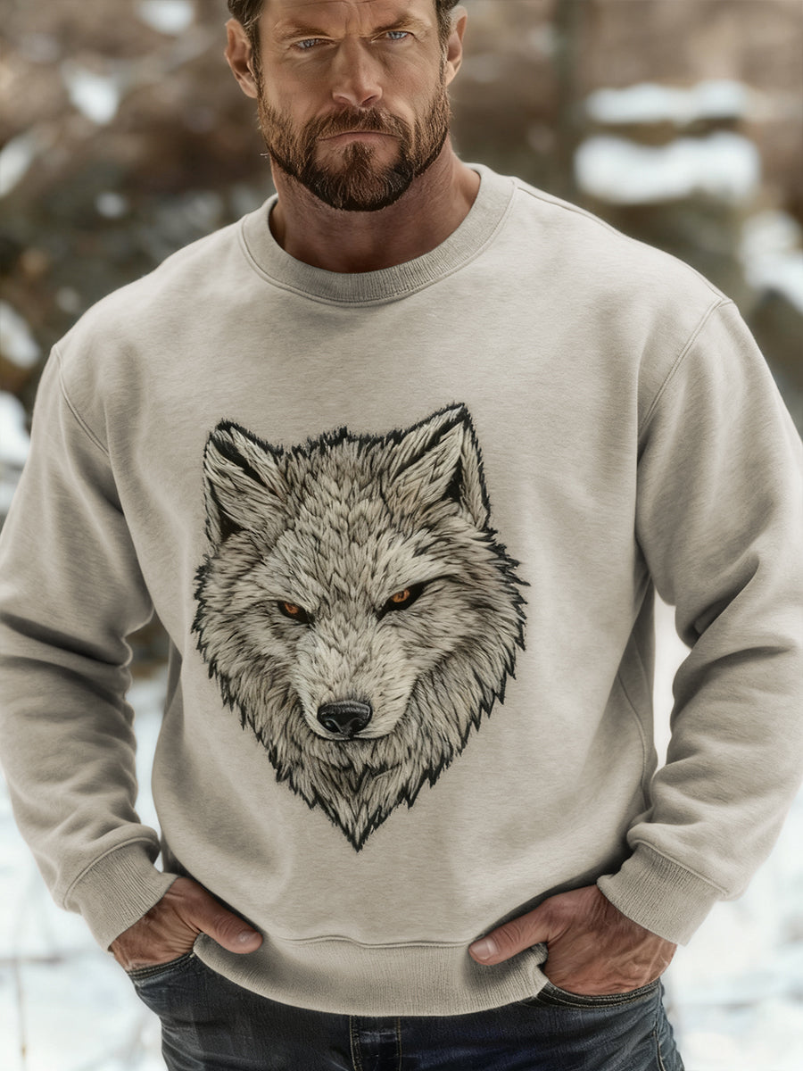 Men's Viking Wolf Sweatshirt