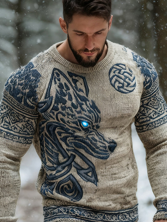 Men's Viking-style sweater