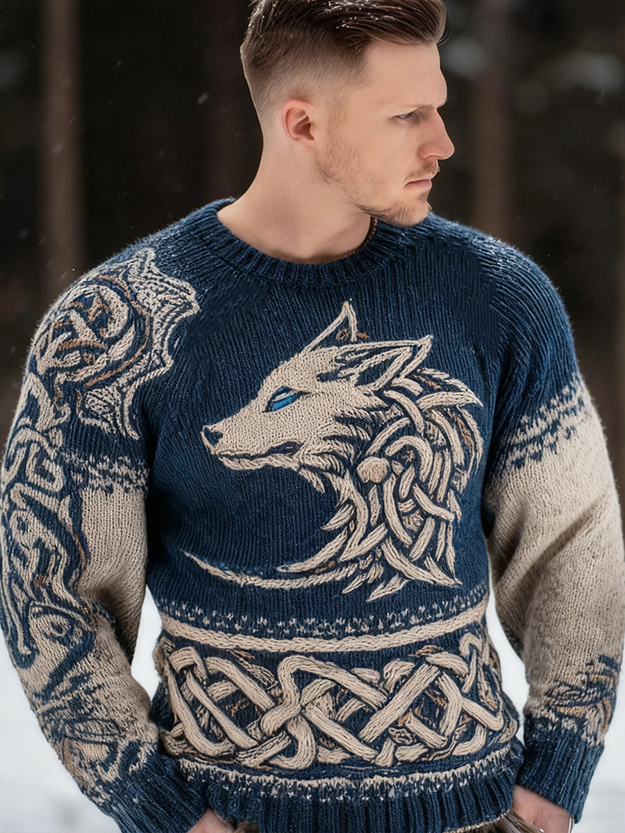 Men's Viking-style sweater