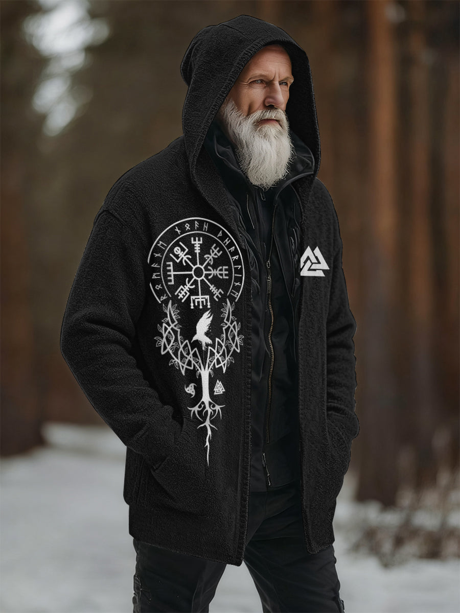 Men's Viking Hooded Cardigan