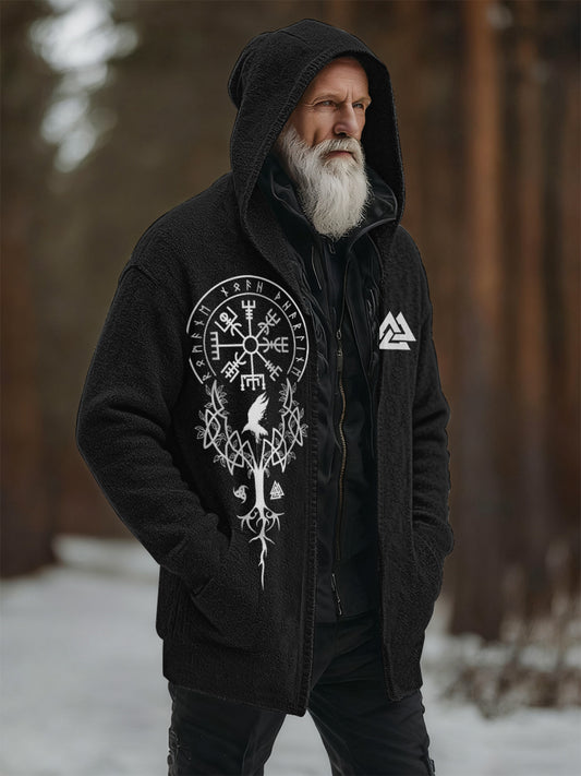 Men's Viking Hooded Cardigan