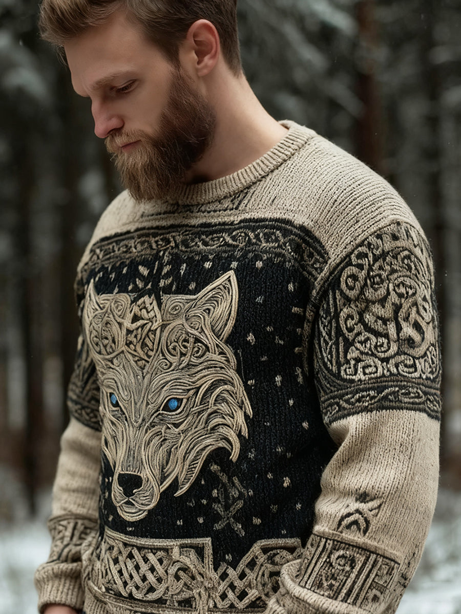 Men's Viking-style sweater