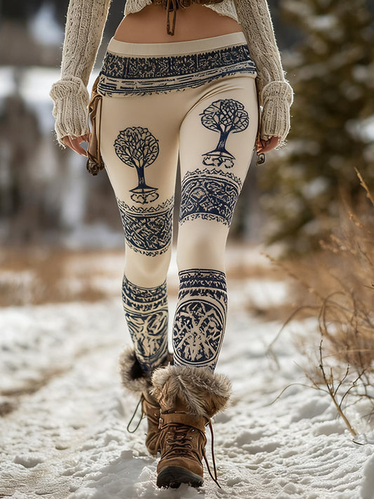 Women's Viking-style leggings