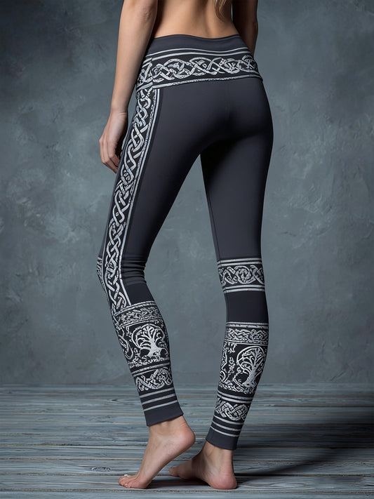 Women's Viking-style leggings