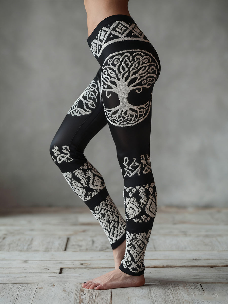 Women's Viking-style leggings