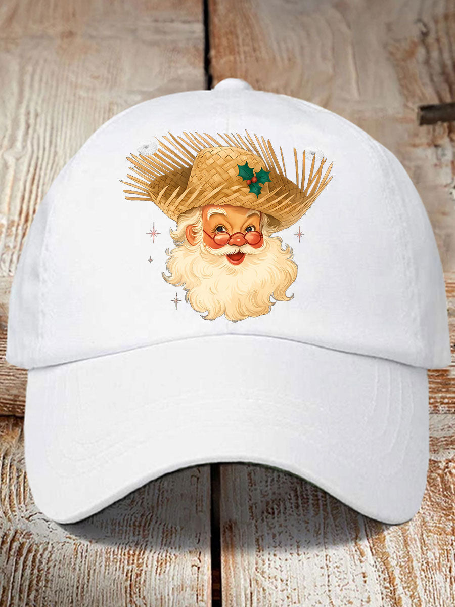Unisex Funny Puerto Rico Christmas Printed Hats