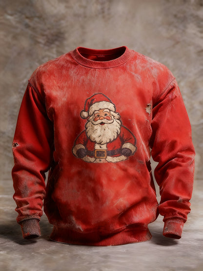 Men's Vintage Santa Claus Sweatshirt