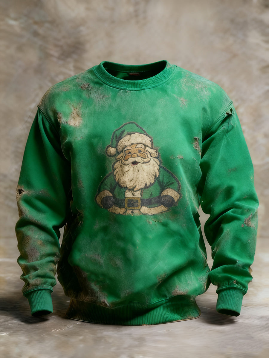Men's Vintage Santa Claus Sweatshirt