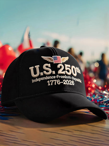 United States 250 Years Printed Casual Unisex Cap