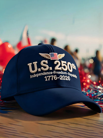 United States 250 Years Printed Casual Unisex Cap