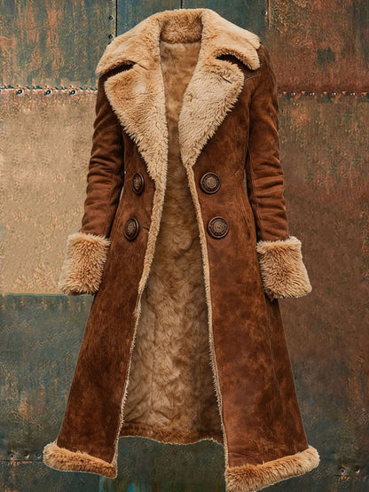 Women's Retro Warm Outdoor Jacket