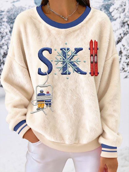 Women's Ski Fleece Sweatshirts