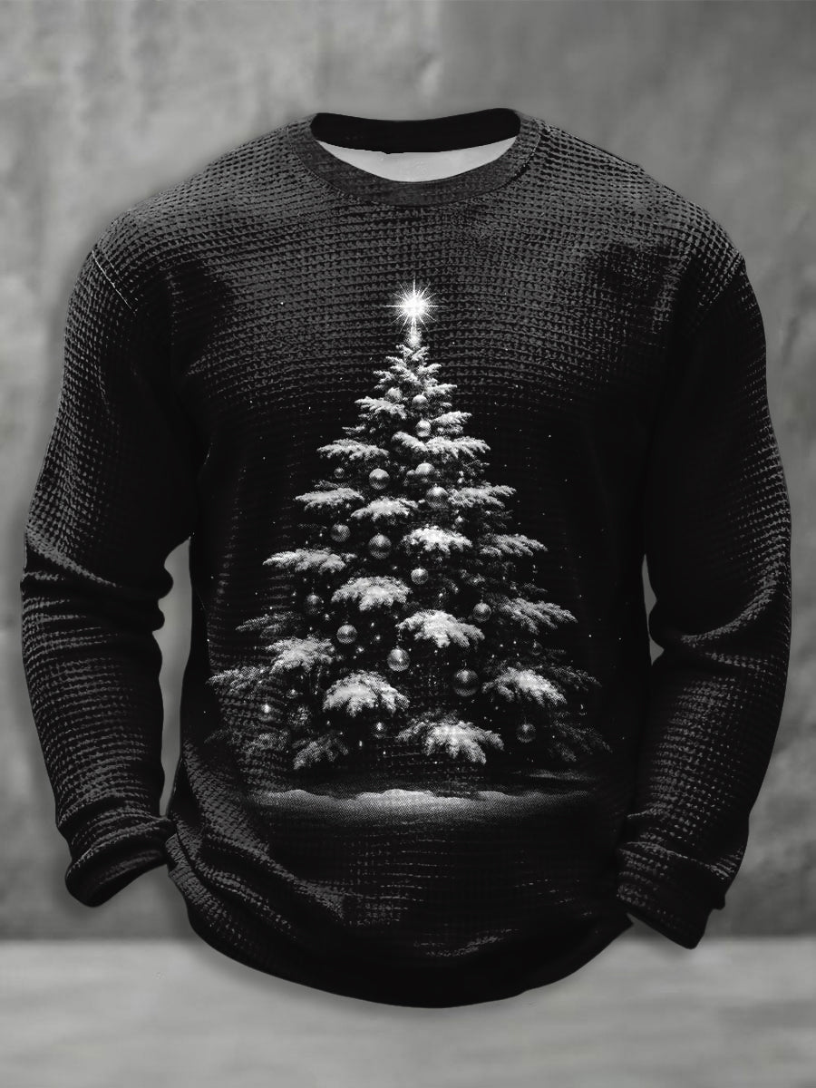 Men's Retro Christmas Vintage Christmas Tree T-Shirt