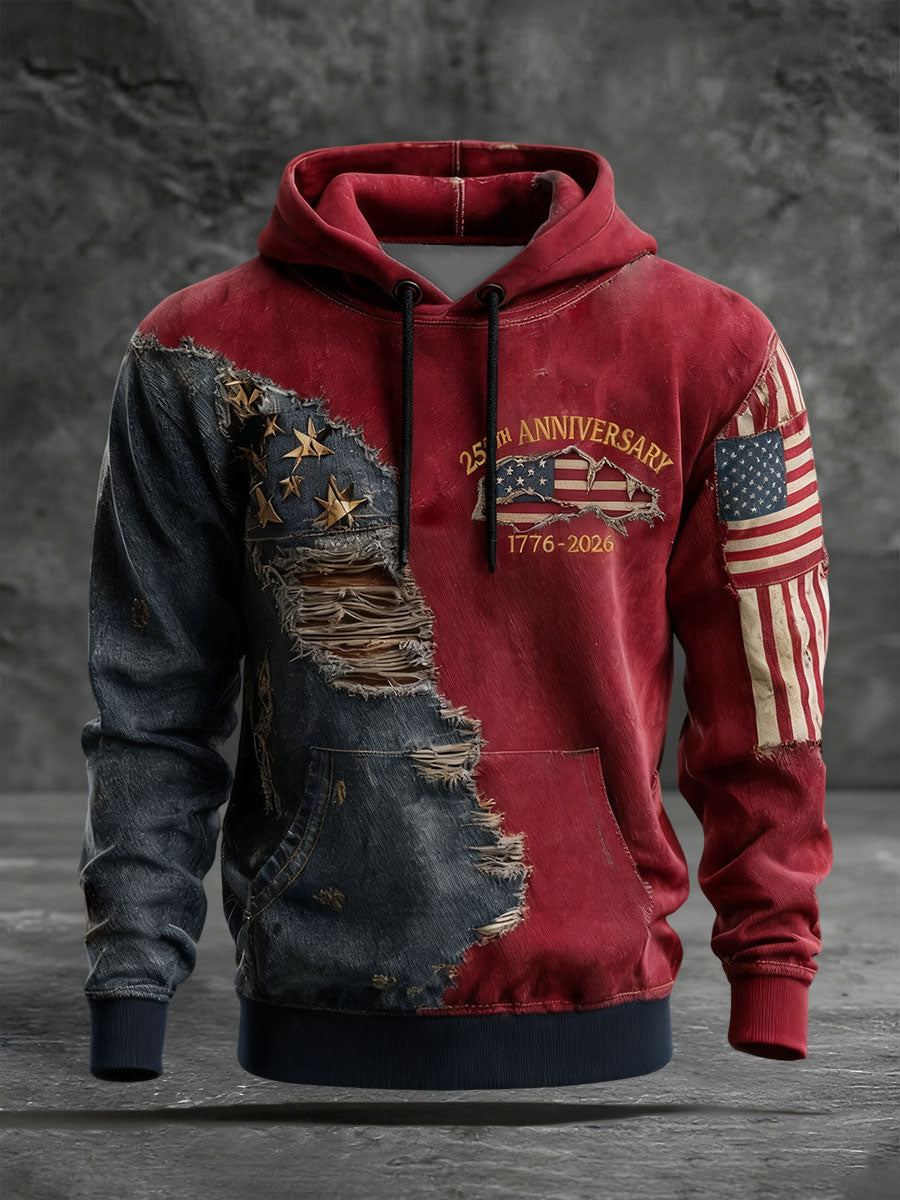 Men's  250 Printed Casual Sweatshirt