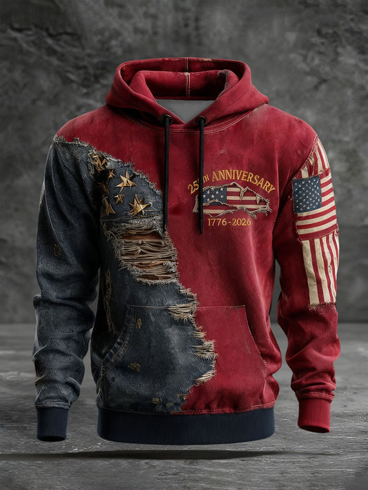 Men's  250 Printed Casual Sweatshirt