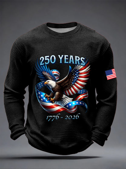 Men's  250th Anniversary Print Waffle Top