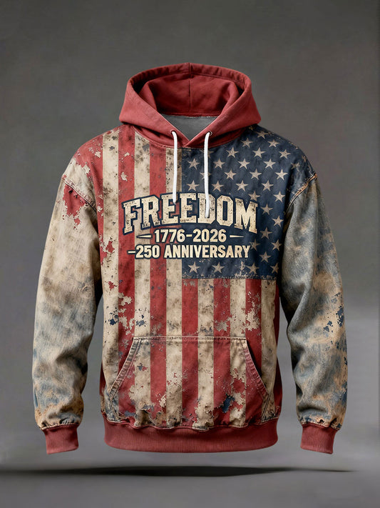 Men's  250 Print Casual Hoodie