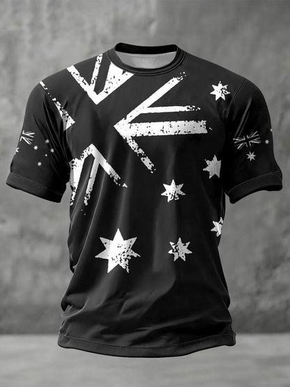 Unisex AU Australia Day Printed T-shirt