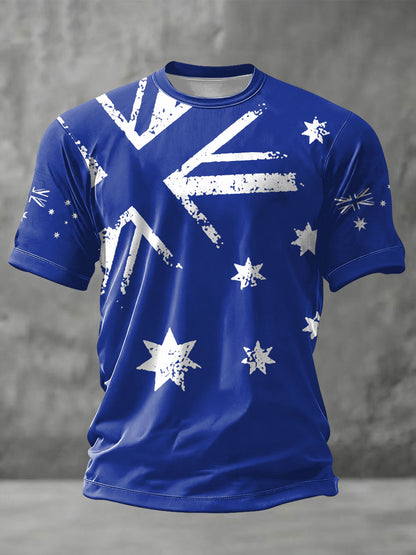 Unisex AU Australia Day Printed T-shirt