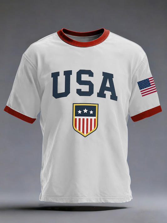 Men's USA Soccer Short Sleeves T-shirt