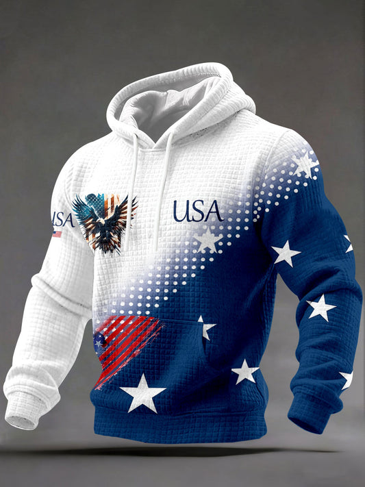 Men's USA Flag Hoodies
