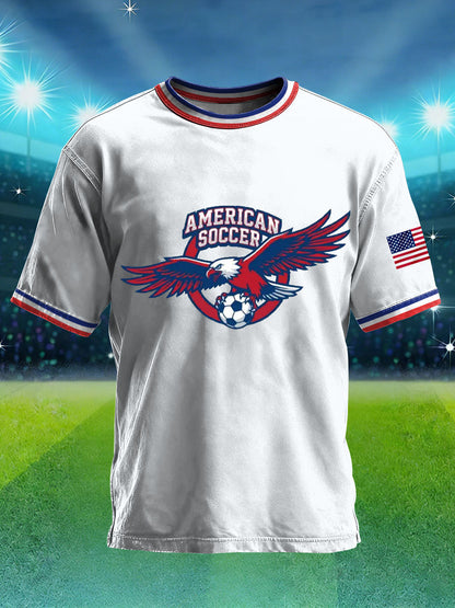 Men's USA Soccer Printed T-shirt