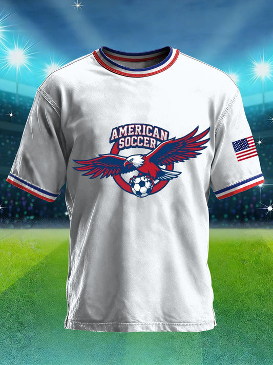 Men's USA Soccer Printed T-shirt