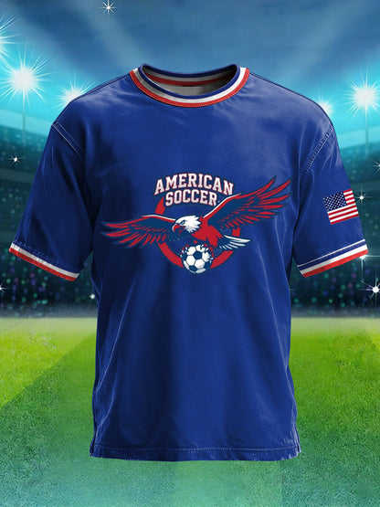 Men's USA Soccer Printed T-shirt