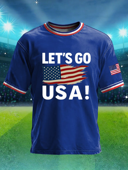 Men's USA Soccer Printed T-shirt