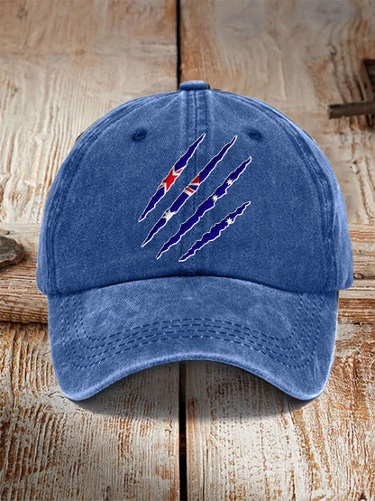Unisex Australian Flag Print Hat