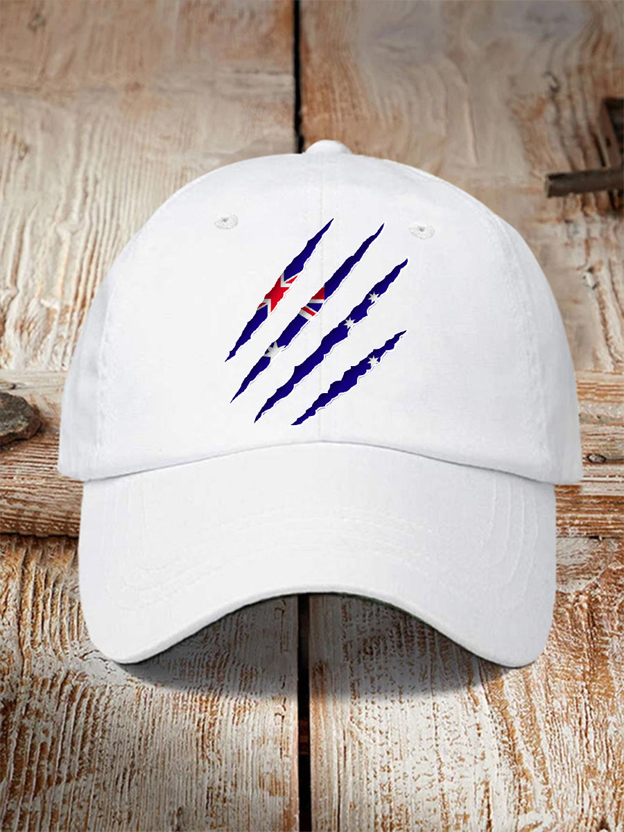 Unisex Australian Flag Print Hat