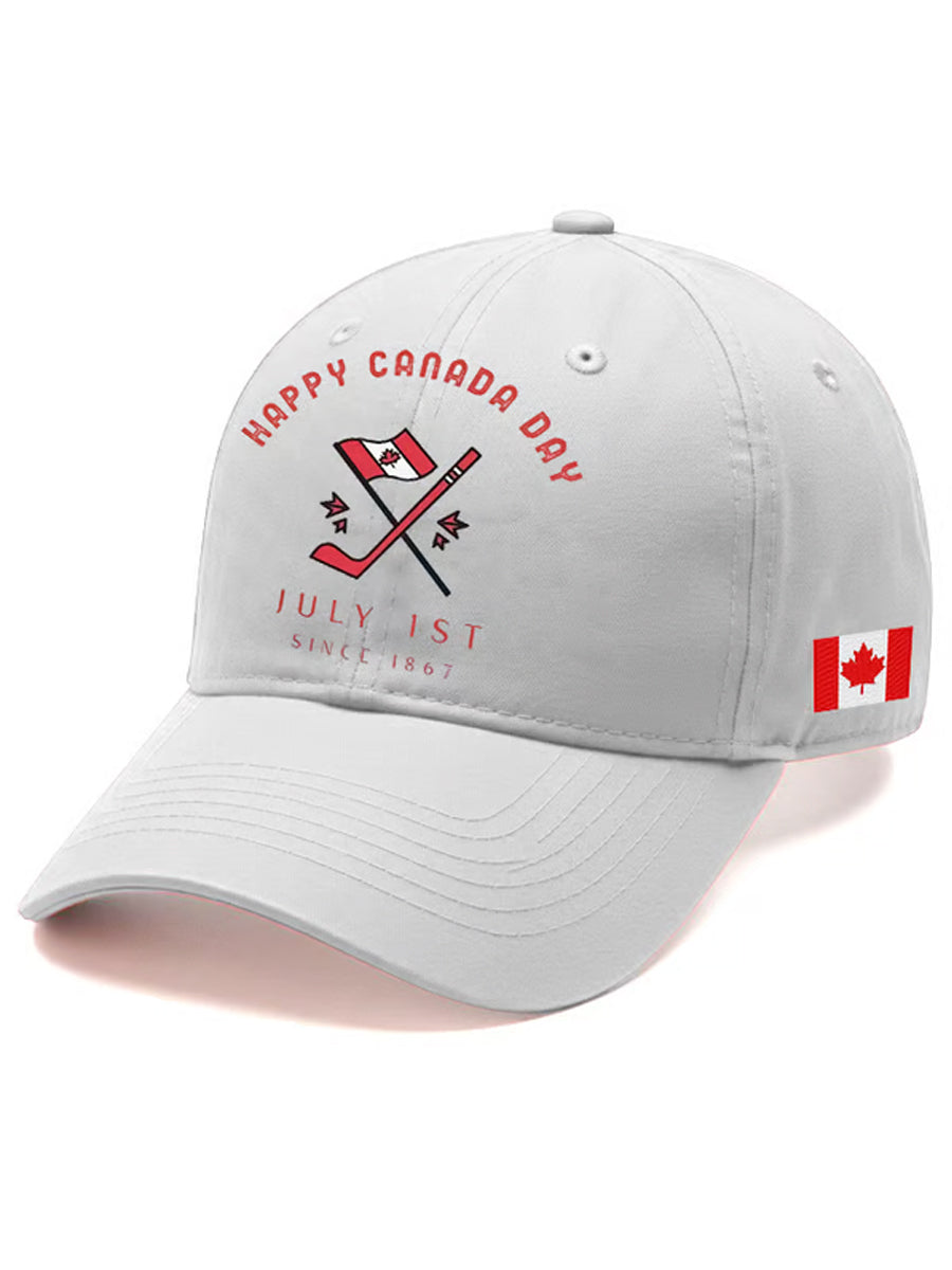 Unisex Happy Canada Day July 1st Since 1867 Print Hat