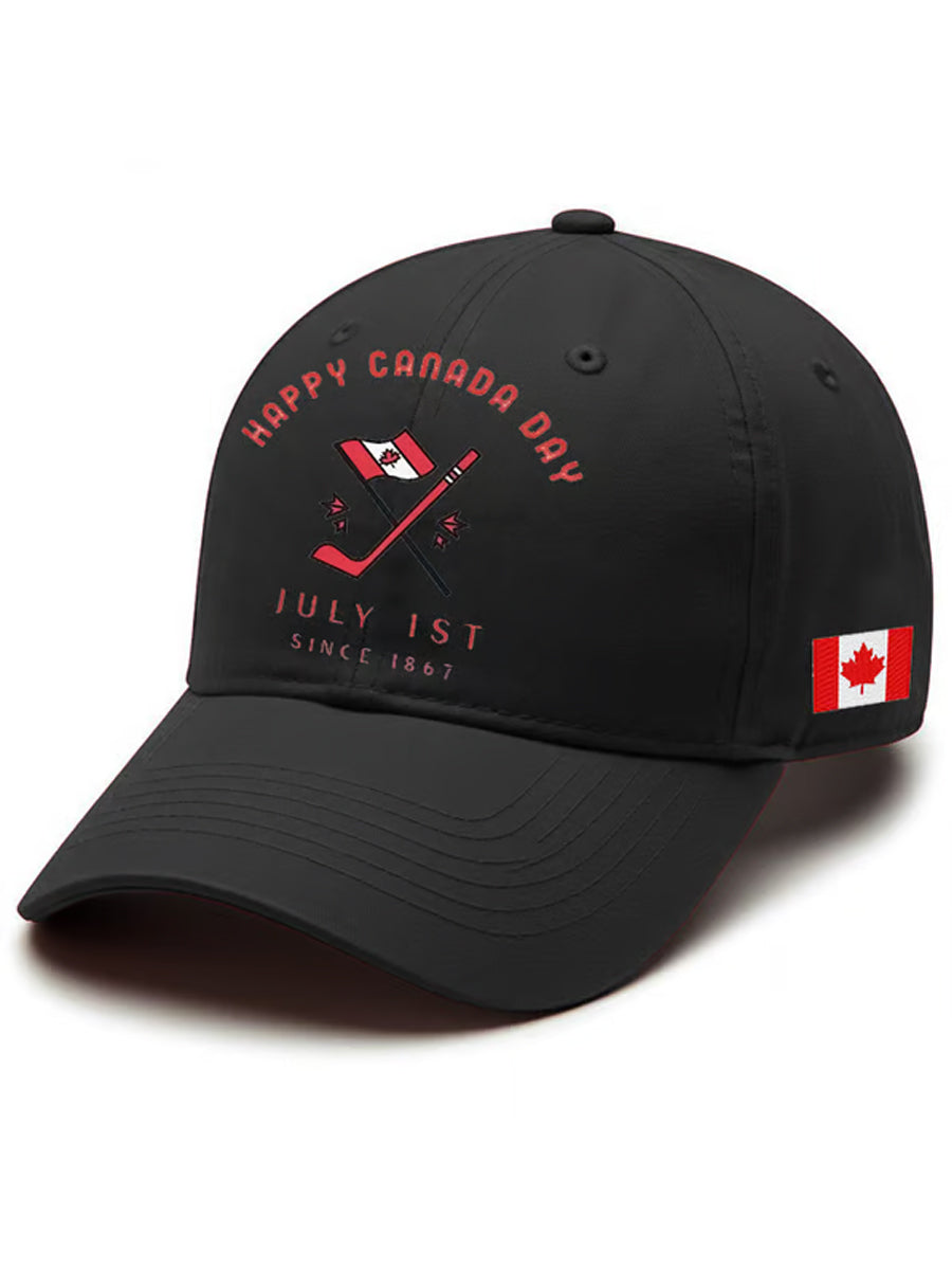 Unisex Happy Canada Day July 1st Since 1867 Print Hat