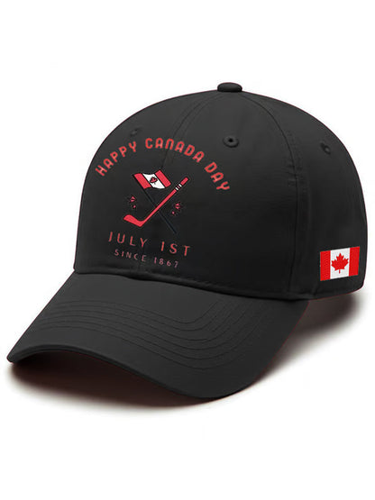 Unisex Happy Canada Day July 1st Since 1867 Print Hat