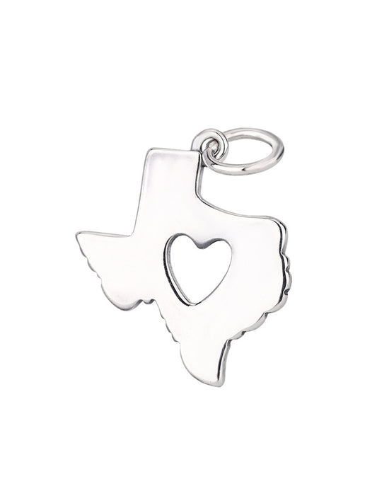 Deep in the Heart of Texas (Texas Pure Silver Pendant)
